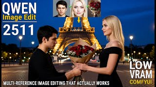Qwen Image Edit 2511–Local Image Editing in ComfyUI | Multi-Reference Style Transfer & GGUF Workflow