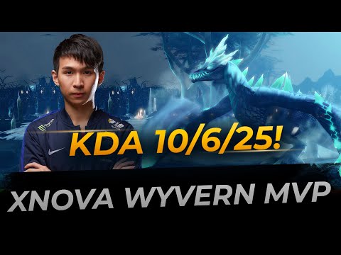 xNova plays Winter Wyvern | Full Gameplay Dota 2 Replay