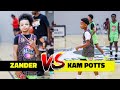 TOP 6th GRADE HOOPERS BATTLE At MSHTV Camp Kam Potts Vs Zander Pughsley