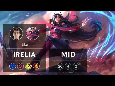 Irelia Mid vs Galio - EUW Challenger Patch 9.1