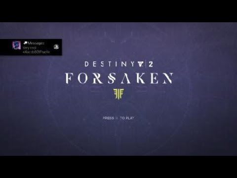 Destiny 2 Forsaken intro music and background.