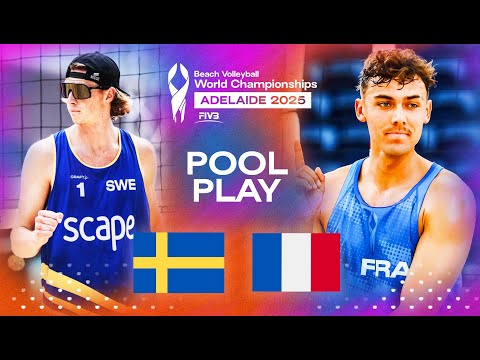 Hölting Nilsson/Andersson, E vs. Rotar/Gauthier-Rat - Beach World Championships 2025 | Highlights |