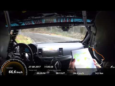 Rally Bio Bio, Coihueco 2017, PE2 J. Espinoza - M. Vargas, Mitsubishi Lancer RGT N3