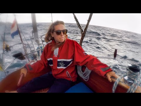 TINY BOAT ADVENTURES: Chased out of the anchorage! [Ep 68]