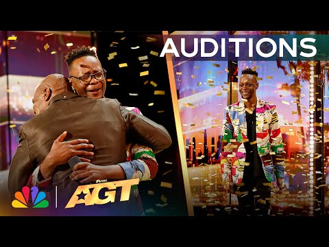Comedian Learnmore Jonasi Gets The GOLDEN BUZZER From Terry Crews! | Auditions | AGT 2024
