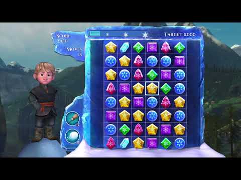Frozen Free Fall: Snowball Fight Level 2 Walkthrough - No Power Ups