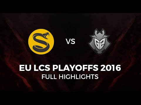 G2 Esports vs Splyce Highlights Grand Final All Games EU LCS Playoffs Summer 2016, G2 vs SPY
