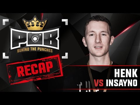 Henk Recap vs Insayno - Behind The Punches POB Freestyle 5 MAART