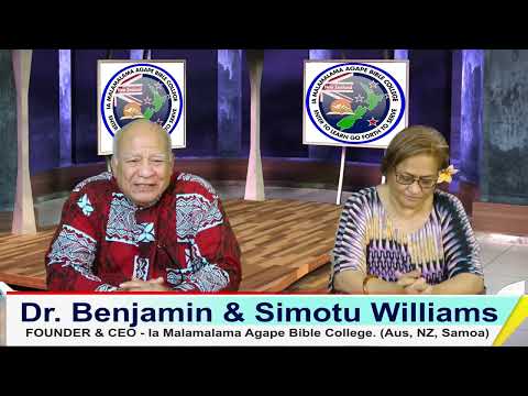 Dr Benjamin & Simotu Williams. CEO IMABC NZ, SAM, AUS.