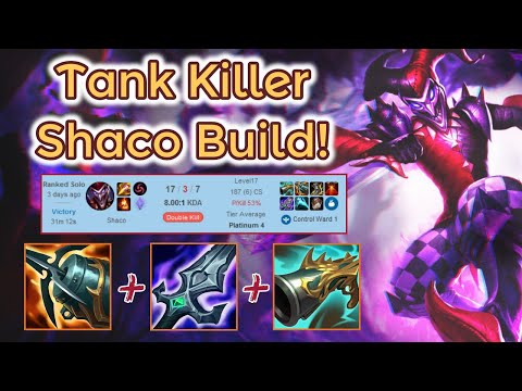 Kraken + BorK Shaco Jungle! smurfing in Platin ;) [League of Legends] Full Gameplay - Infernal Shaco