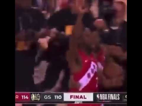 NBA players celebrating while the man by aloe blacc plays in the background