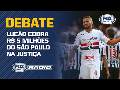 ZAGUEIRO LUCÃO PROCESSA O SÃO PAULO E INCLUI COBRANÇA POR DANOS MORAIS!