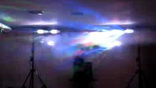 DJ wild Zero laser light show by Mike Osaki
