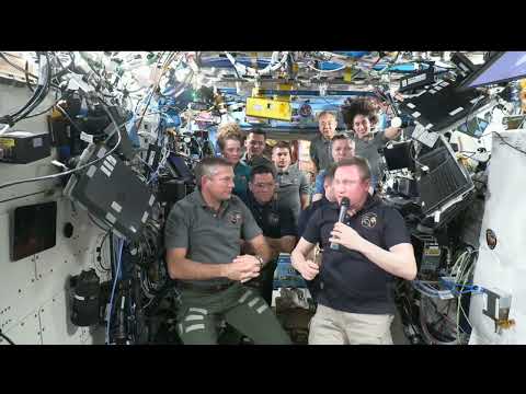 Expedition 69 70 International Space Station Change of Command Ceremony   Sept  26, 2023