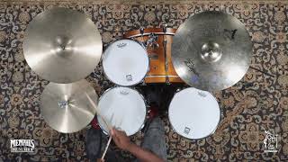Video thumbnail for Used Zildjian 15" A Rock Hi-Hats - 1459/1566g (UZA15RH-1090421B) by Memphis Drum Shop