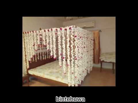 First night room decoration ||bridal room decoration #newvideo #wedding #bedroom #trendingshorts