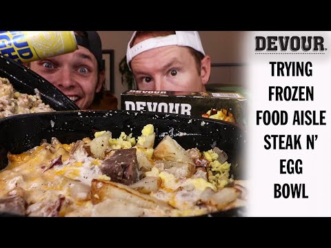 Frozen Aisle Devour - Steak N' Egg Breakfast Bowl...