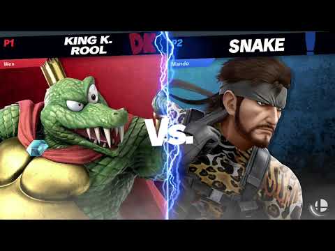 BC | Wes (K. Rool) vs GS | Sunny (Snake) - Winner's Semis - Smash @ The Well 12/13/19