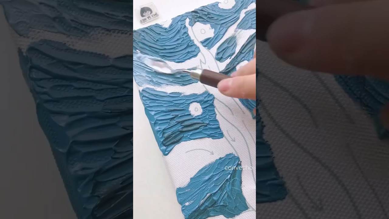 Đêm Đầy Sao nổi ơi là nổi #convecho #shorts #sculpturepainting #vangogh