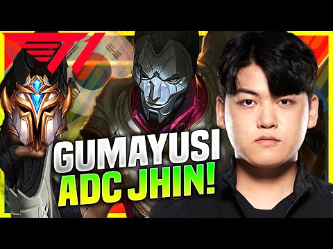 GUMAYUSI IS SO INSANE WITH JHIN! - T1 Gumayusi Plays Jhin ADC vs Aphelios! | KR SoloQ Patch 10.21