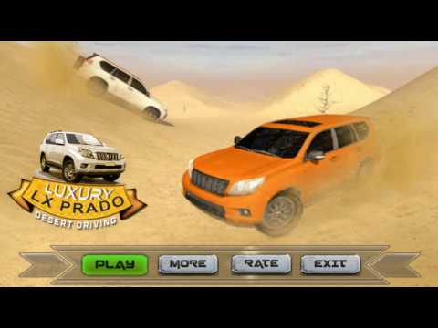 Luxury Lx Prado Desert Driving - Simulation Game Luxury 4x4  - Free Car Games To Play Now