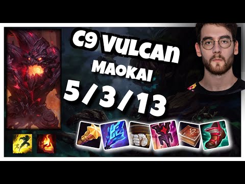 Maokai vs Sett C9 Vulcan SUPPORT (5/3/13) - v11.1