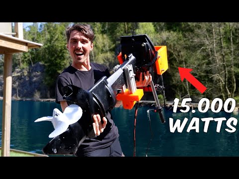 Rideable Electric Speed Boat Build - PART 1