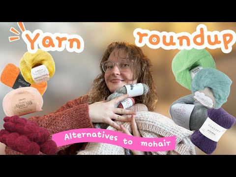 Yarn roundup: 11 alternatives to mohair 🧶🦙🐑