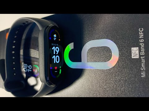 Xiaomi Mi Smart Band 6 NFC Global - How To Connect and Unboxing