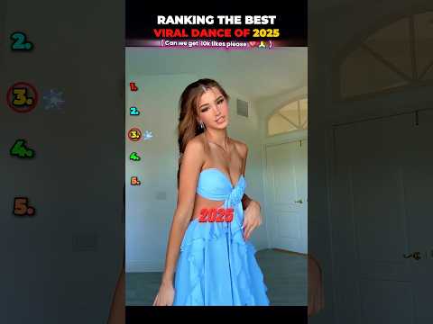 ranking the best viral dance of 2025 #dance #trend #tyla #chanel #cocochanel