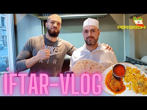 RAMADAN VLOG | Iftar PERSISCH in FRANKFURT + Baklava 🇮🇷| Tolunay