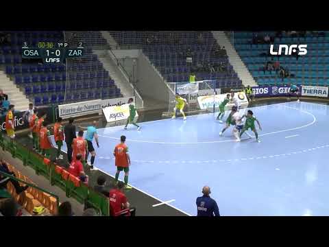 Paradas Asier Llamas Osasuna Magna - Fútbol Emotion Zaragoza. J32, 1Div. LNFS