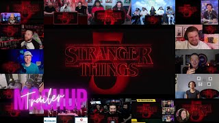 Stranger Things 5 - Official Teaser Reaction Mashup 😱👹 - Netflix