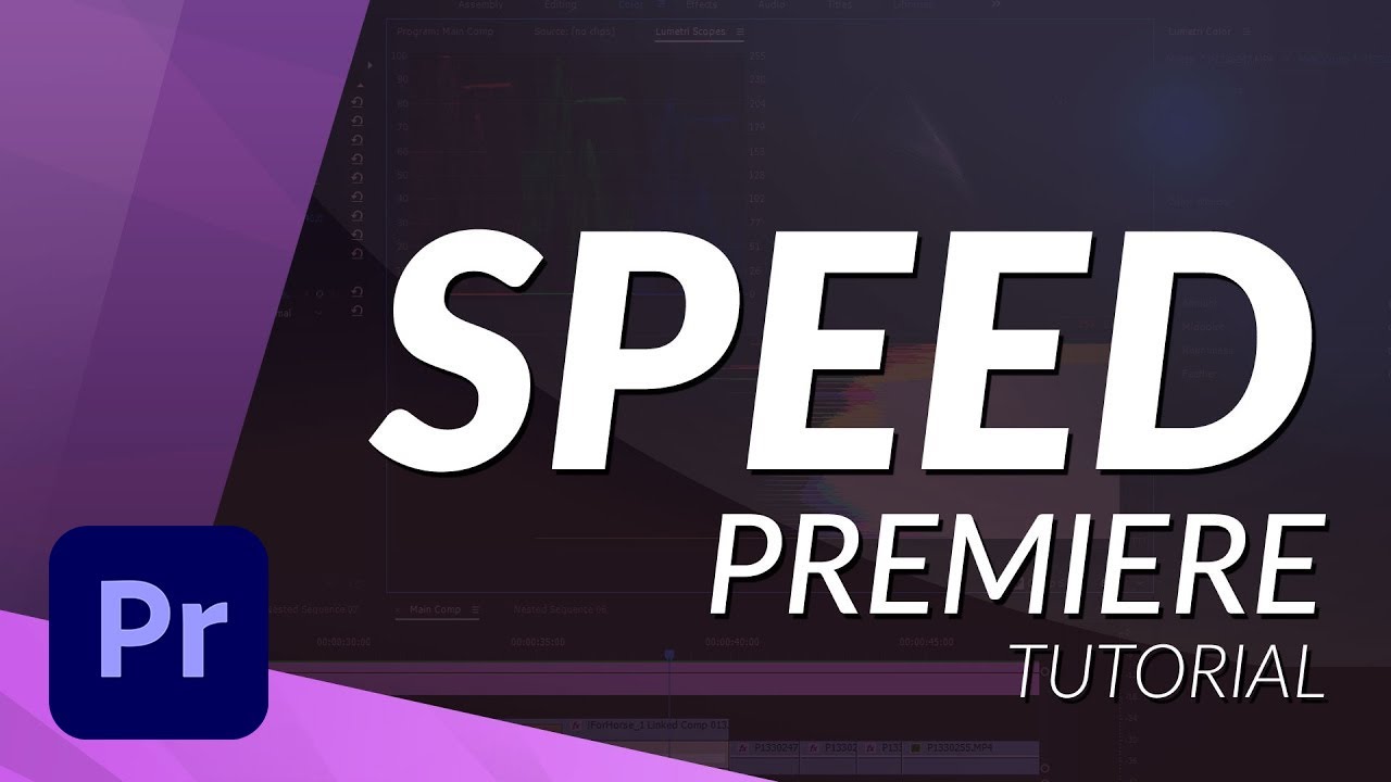 Work with Speed in Premiere Pro