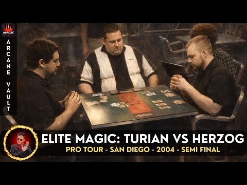 🏆 PRO TOUR SAN DIEGO 2004 SEMIFINAL — MIKE TURIAN VS NICOLAI HERZOG | CLASSIC MTG