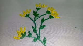 How to make flower from thread embroidery design