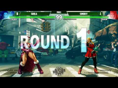 Gwinnett Brawl SFV  - Shola Vs Simon V