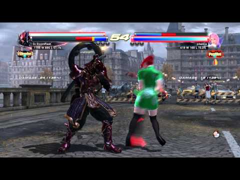 TTT2~ jchantra (Alisa & Xiaoyu) vs CC DoomFlash (Alex & Yoshimitsu) HD