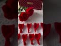 How To Make A Red Rose With Simple Materials Diy Redrose Howtomake