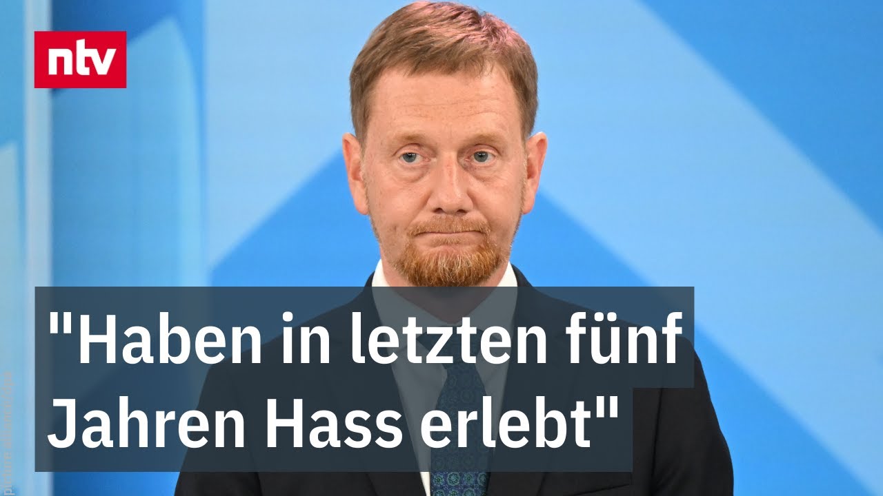 Kretschmer: "Haben in letzten fünf Jahren Hass erlebt" - Sachsen-CDU verneint AfD-Koalition | ntv