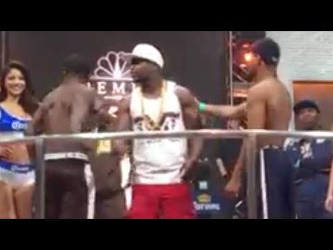BRONER VS PORTER FULL WEIGH IN 6/19/15! *HD* VERSION TO FOLLOW!