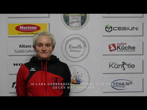 #6 LARA GERBERDING, STIMME ZUM SPIEL GEGEN MTV ROHRSEN - 8.2.2020