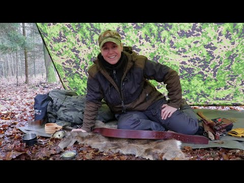 Talk unterm Tarp und Vorstellung meines Bushcraft Gürtels
