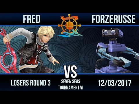 Seven Seas Tournament 6 - Fred (Shulk) vs ForzeRusse (ROB) - Losers Round 3