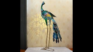 孔雀擺飾