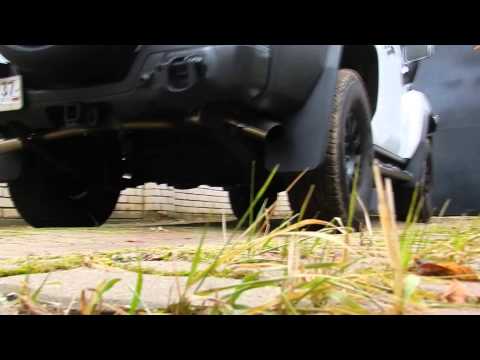 Hummer H3 V8 Gibson dual extreme exhaust