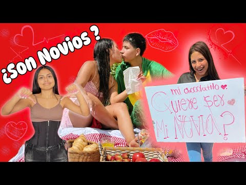 I ask Diana to be my girlfriend👩‍❤️‍💋‍👩😍🥹(Sergio and Diana are boyfriend and girlfriend) / jonfer...