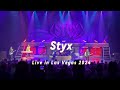 Styx 2024 Live In Las Vegas