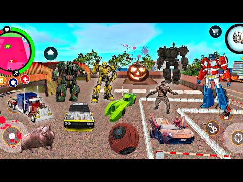 Danserous Villain Big Fight In Robotic Military Base In Rope Hero Vice Town