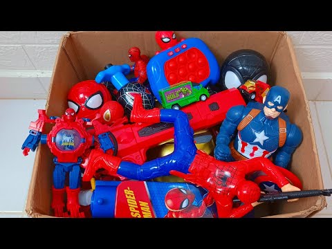 Spiderman Pencil Box, Iron Man Mask, Captain America, and More Toys To Review